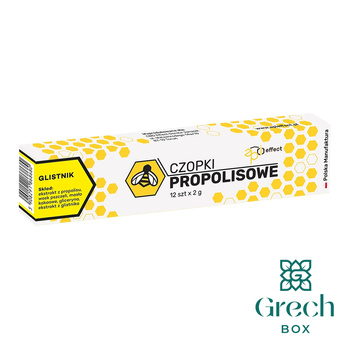 Czopki propolisowe z glistnikiem 12 szt.