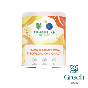 Kawa karmelowa z soplówką i chagą