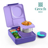 OMIE lunchbox z termosem, Purple Plum