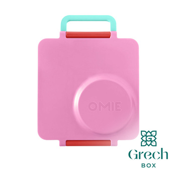 OMIE lunchbox z termosem, Pink Berry