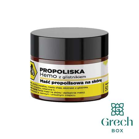 Maść propolisowa hemo z glistnikiem 50 ml