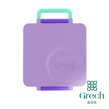 OMIE lunchbox z termosem, Purple Plum