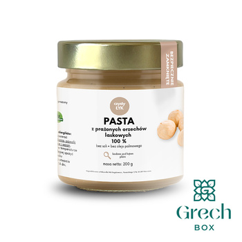 Pasta orzech laskowy 100%