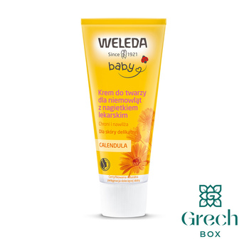 Krem do twarzy dla niemowląt z nagietkiem