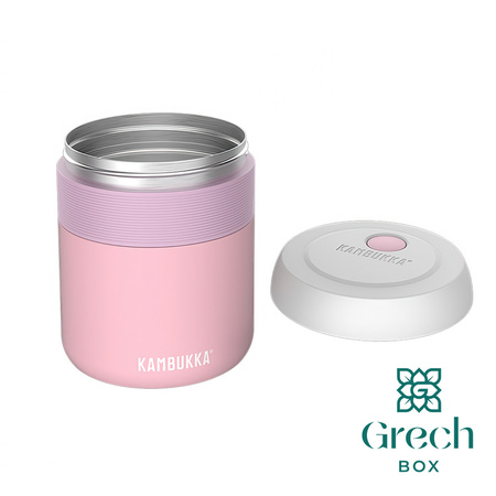 Termos obiadowy Bora 600 ml - Baby Pink