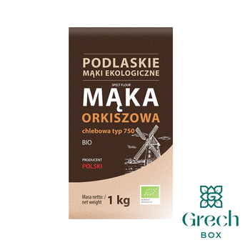 Mąka orkiszowa chlebowa typ 750 BIO