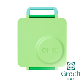 OMIE lunchbox z termosem, Apple Green