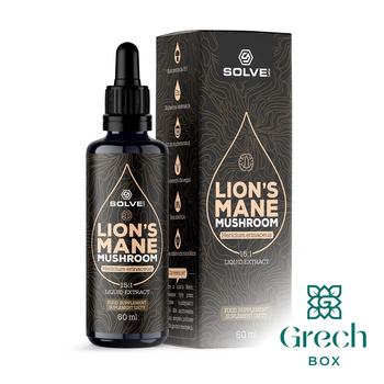 Soplówka jeżowata (Lion's mane) w kroplach 60ML