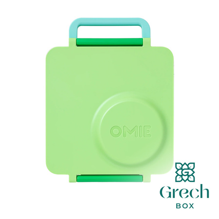 OMIE lunchbox z termosem, Apple Green