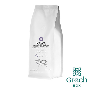 Kawa Mexico Esmeralda Ziarno 1 kg