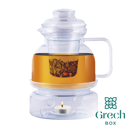 Dzbanek szklany z zaparzaczem