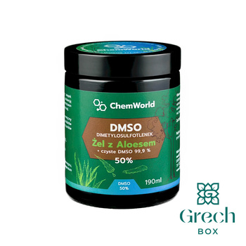 Żel DMSO 50% z Aloesem